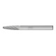 PFERD TOOLS Hartmetall Frässtift Rundbogen RBF Ø 06x18 mm Schaft-Ø 6 mm Z3 universal mittel-1