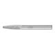 PFERD TOOLS Hartmetall Frässtift Rundbogen RBF Ø 06x18 mm Schaft-Ø 6 mm Z3P universal mittel kreuzverzahnt-1
