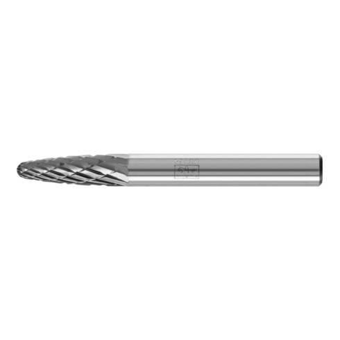 PFERD TOOLS Hartmetall Frässtift Rundbogen RBF Ø 06x18mm Schaft-Ø 6mm Z3P HICOAT universal