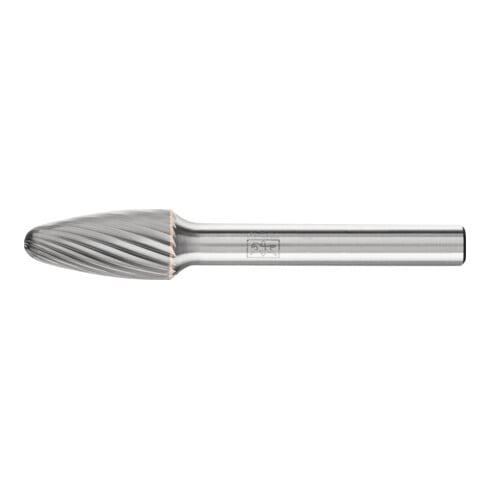 PFERD TOOLS Hartmetall Frässtift Rundbogen RBF Ø 10x20mm Schaft-Ø 6 mm Z3 universal mittel