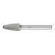 PFERD TOOLS Hartmetall Frässtift Rundbogen RBF Ø 10x20mm Schaft-Ø 6 mm Z3 universal mittel-1