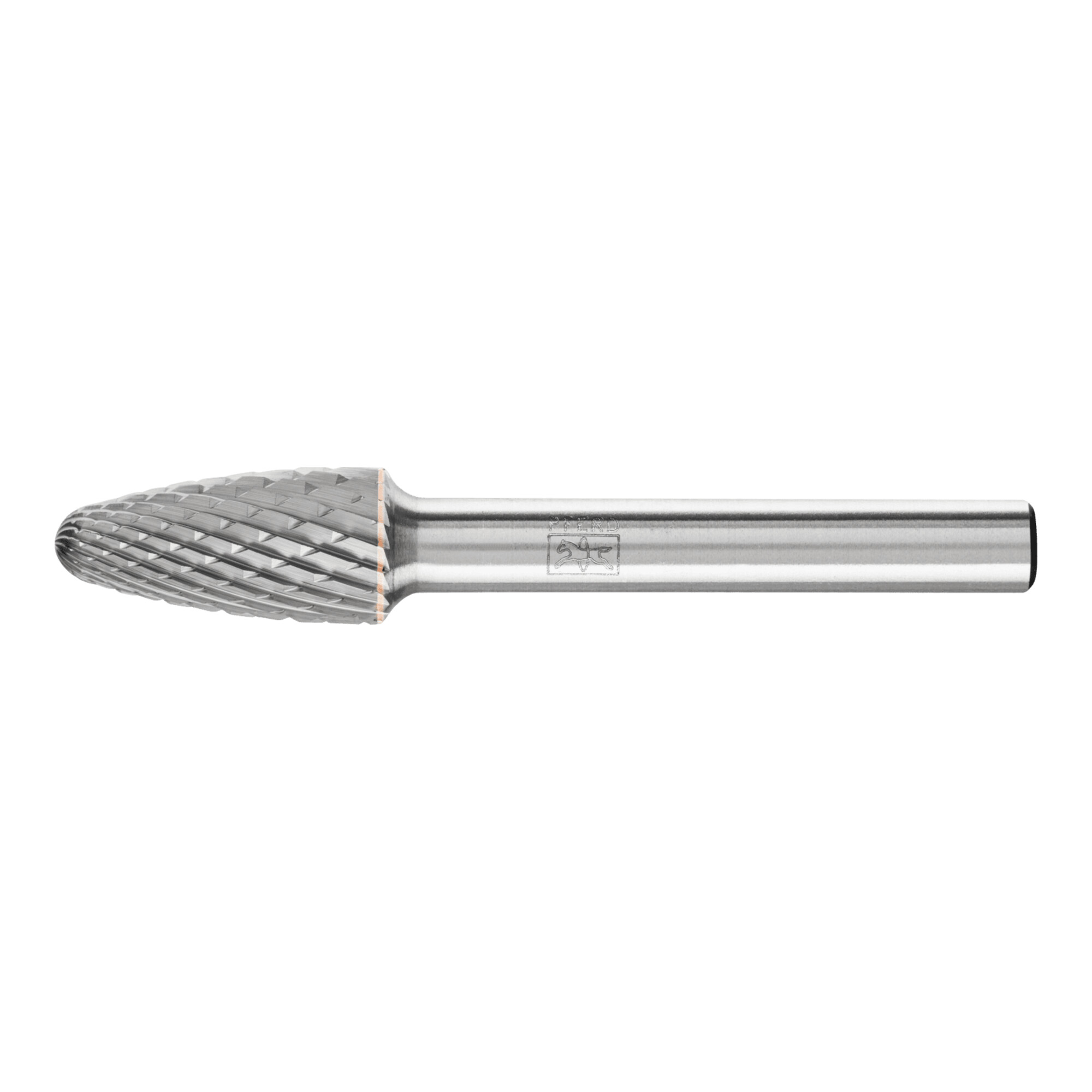 PFERD TOOLS Hartmetall Frässtift Rundbogen RBF Ø 10x20mm Schaft-Ø 6 mm Z4 universal mittel fein