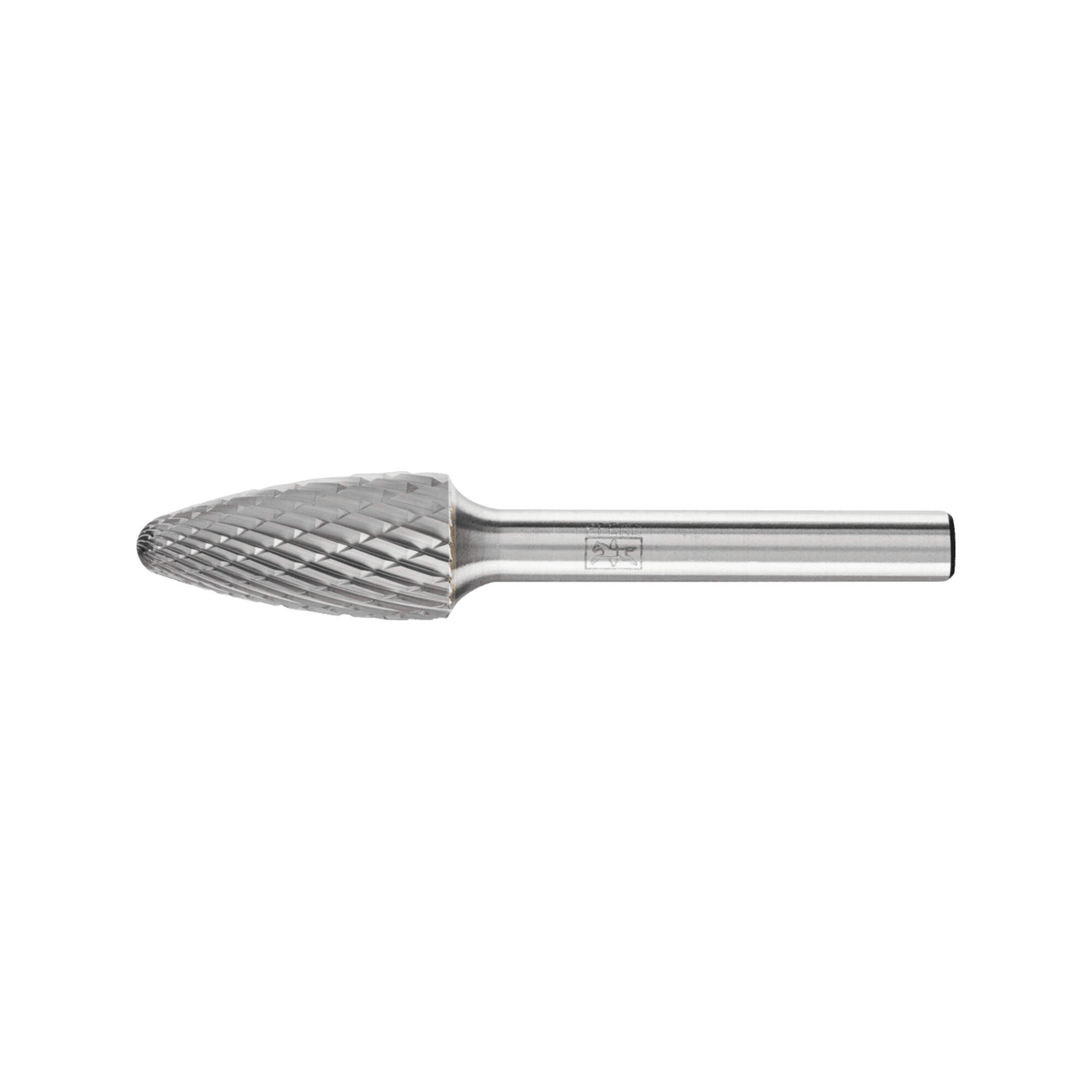 PFERD TOOLS Hartmetall Frässtift Rundbogen RBF Ø 12x25 mm Schaft-Ø 6 mm Z3P universal mittel kreuzverzahnt