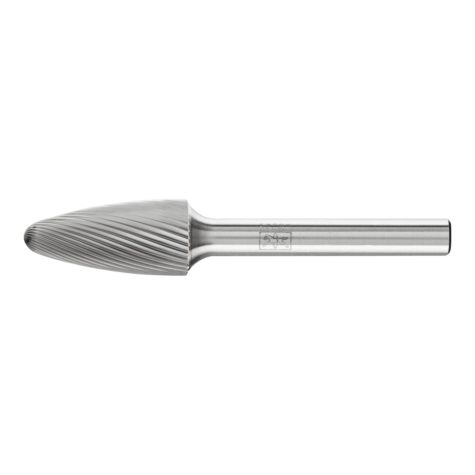 PFERD TOOLS Hartmetall Frässtift Rundbogen RBF Ø 12x25 mm Schaft-Ø 6 mm Z5 universal fein