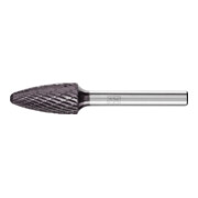 PFERD TOOLS Hartmetall Frässtift Rundbogen RBF Ø 12x25mm Schaft-Ø 6mm Z3P HICOAT universal