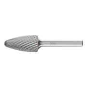 PFERD TOOLS Hartmetall Frässtift Rundbogen RBF Ø 16x30mm Schaft-Ø 6 mm Z4 universal mittel fein
