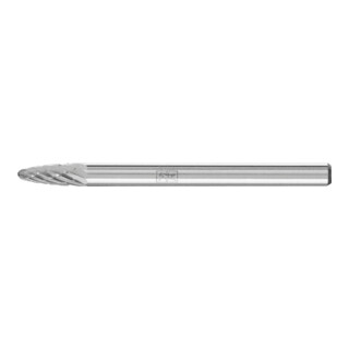 PFERD TOOLS Hartmetall Frässtift Rundbogen RBF Ø 03x07 mm Schaft-Ø 3 mm Z3P universal mittel kreuzverzahnt