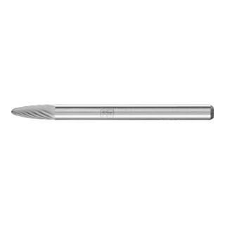 PFERD TOOLS Hartmetall Frässtift Rundbogen RBF Ø 03x07 mm Schaft-Ø 3 mm Z5 universal fein