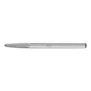 PFERD TOOLS Hartmetall Frässtift Rundbogen RBF Ø 03x13 mm Schaft-Ø 3 mm Z5 universal fein