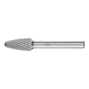 PFERD TOOLS Hartmetall Frässtift Rundbogen RBF Ø 10x20mm Schaft-Ø 6 mm Z4 universal mittel fein-1