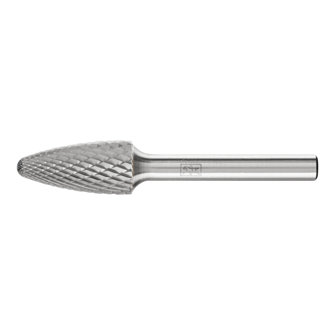 PFERD TOOLS Hartmetall Frässtift Rundbogen RBF Ø 12x25 mm Schaft-Ø 6 mm Z4 universal mittel fein