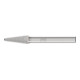 PFERD TOOLS Hartmetall Frässtift Rundkegel KEL Ø 08x20mm Schaft-Ø 6 mm Z4 universal mittel fein-1