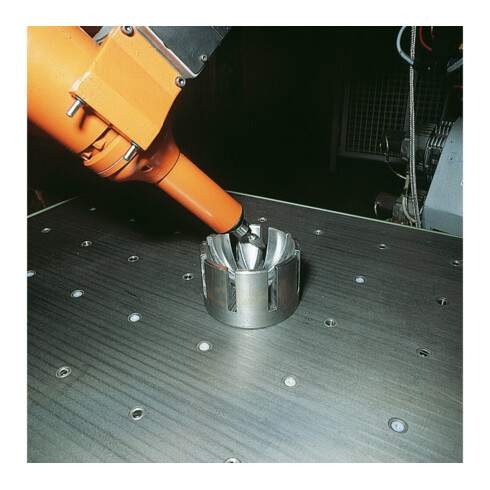 PFERD TOOLS Hartmetall Frässtift Rundkegel KEL Ø 08x20mm Schaft-Ø 6 mm Z4 universal mittel fein