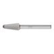 PFERD TOOLS Hartmetall Frässtift Rundkegel KEL Ø 10x20mm Schaft-Ø 6 mm Z3 universal mittel-1