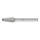 PFERD TOOLS Hartmetall Frässtift Rundkegel KEL Ø 10x20mm Schaft-Ø 6 mm Z3 universal mittel-1