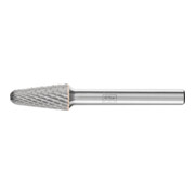 PFERD TOOLS Hartmetall Frässtift Rundkegel KEL Ø 10x20mm Schaft-Ø 6 mm Z4 universal mittel fein