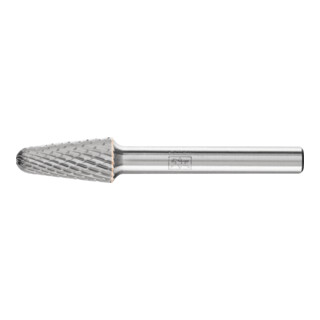 PFERD TOOLS Hartmetall Frässtift Rundkegel KEL Ø 10x20mm Schaft-Ø 6 mm Z4 universal mittel fein