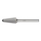 PFERD TOOLS Hartmetall Frässtift Rundkegel KEL Ø 12x25 mm Schaft-Ø 6 mm Z3 universal mittel-1