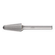 PFERD TOOLS Hartmetall Frässtift Rundkegel KEL Ø 12x25 mm Schaft-Ø 6 mm Z3 universal mittel