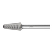 PFERD TOOLS Hartmetall Frässtift Rundkegel KEL Ø 12x25 mm Schaft-Ø 6 mm Z3 universal mittel