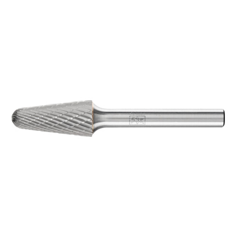 PFERD TOOLS Hartmetall Frässtift Rundkegel KEL Ø 12x25 mm Schaft-Ø 6 mm Z3P universal mittel kreuzverzahnt
