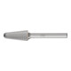 PFERD TOOLS Hartmetall Frässtift Rundkegel KEL Ø 12x25 mm Schaft-Ø 6 mm Z4 universal mittel fein-1