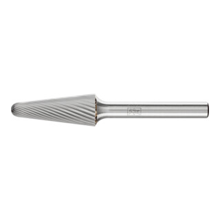 PFERD TOOLS Hartmetall Frässtift Rundkegel KEL Ø 12x30mm Schaft-Ø 6 mm Z3 universal mittel