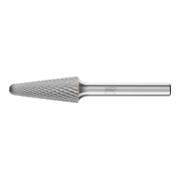 PFERD TOOLS Hartmetall Frässtift Rundkegel KEL Ø 12x30mm Schaft-Ø 6 mm Z4 universal mittel fein
