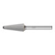 PFERD TOOLS Hartmetall Frässtift Rundkegel KEL Ø 12x30mm Schaft-Ø 6 mm Z4 universal mittel fein-1