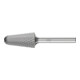 PFERD TOOLS Hartmetall Frässtift Rundkegel KEL Ø 16x30mm Schaft-Ø 6 mm Z4 universal mittel fein-1