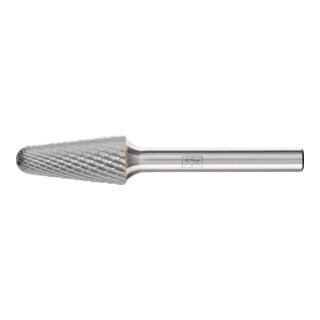 PFERD TOOLS Hartmetall Frässtift Rundkegel KEL Ø 12x25 mm Schaft-Ø 6 mm Z4 universal mittel fein