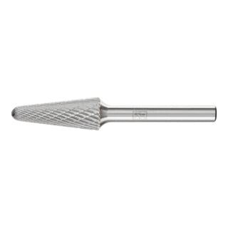 PFERD TOOLS Hartmetall Frässtift Rundkegel KEL Ø 12x30mm Schaft-Ø 6 mm Z3P universal mittel kreuzverzahnt
