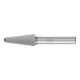 PFERD TOOLS Hartmetall Frässtift Rundkegel KEL Ø 12x30mm Schaft-Ø 8 mm Z3P universal mittel kreuzverzahnt