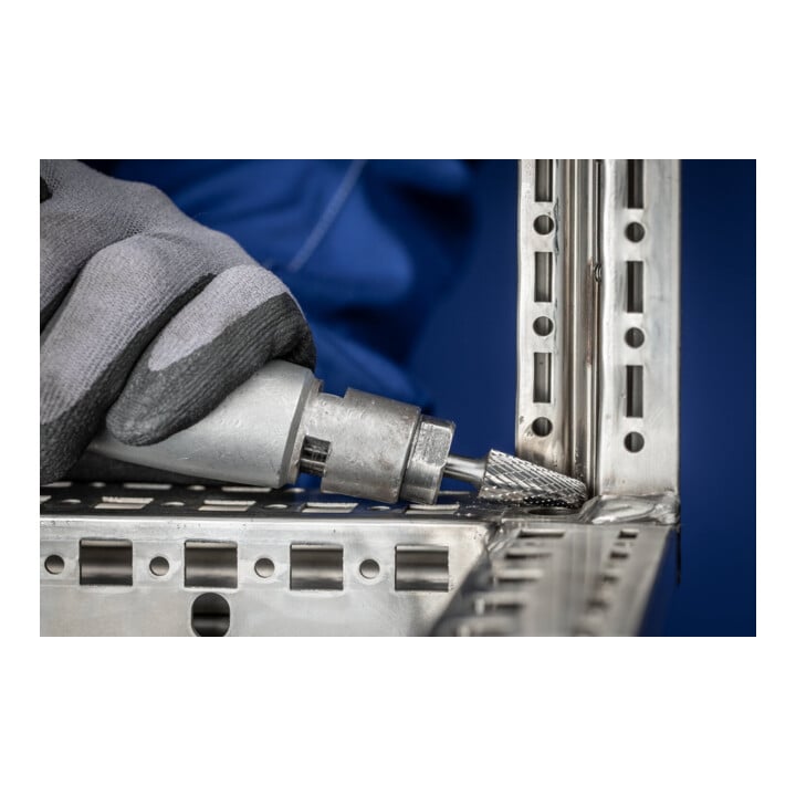 PFERD TOOLS Hartmetall Frässtift Rundkegel KEL Ø 12x30mm Schaft-Ø 8 mm Z3P universal mittel kreuzverzahnt