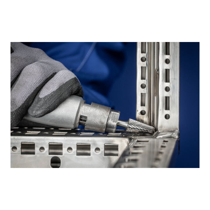 PFERD TOOLS Hartmetall Frässtift Rundkegel KEL Ø 16x30mm Schaft-Ø 6 mm Z3P universal mittel kreuzverzahnt