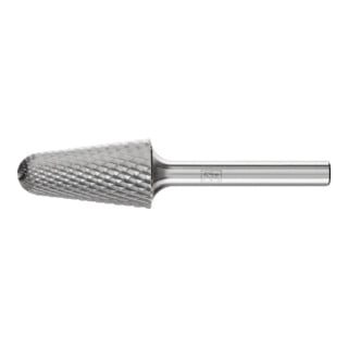 PFERD TOOLS Hartmetall Frässtift Rundkegel KEL Ø 16x30mm Schaft-Ø 6 mm Z4 universal mittel fein