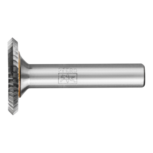 PFERD TOOLS Hartmetall Frässtift Scheibenform N Ø 25x03 mm Schaft-Ø 8 mm Z3 universal mittel