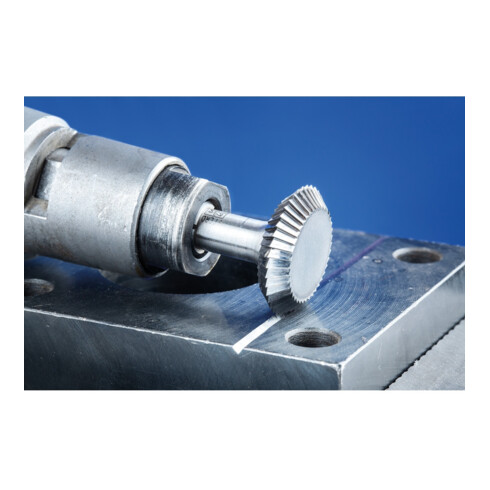 PFERD TOOLS Hartmetall Frässtift Scheibenform N Ø 25x06 mm Schaft-Ø 8 mm Z3 universal mittel