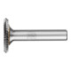 PFERD TOOLS Hartmetall Frässtift Scheibenform N Ø 25x03 mm Schaft-Ø 8 mm Z3 universal mittel