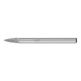 PFERD TOOLS Hartmetall Frässtift Spitzbogen SPG Ø 03x07 mm Schaft-Ø 3 mm Z4 universal mittel fein