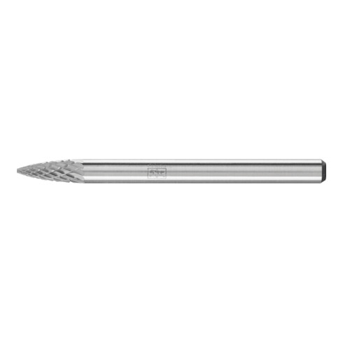 PFERD TOOLS Hartmetall Frässtift Spitzbogen SPG Ø 03x07 mm Schaft-Ø 3 mm Z4 universal mittel fein