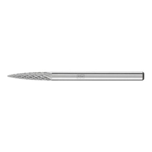 PFERD TOOLS Hartmetall Frässtift Spitzbogen SPG Ø 03x13 mm Schaft-Ø 3 mm Z4 universal mittel fein