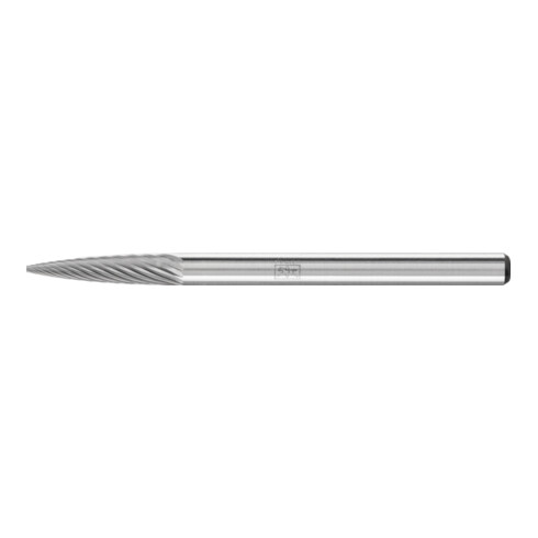 PFERD TOOLS Hartmetall Frässtift Spitzbogen SPG Ø 03x13 mm Schaft-Ø 3 mm Z5 universal fein