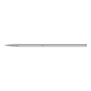 PFERD TOOLS Hartmetall Frässtift Spitzbogen SPG Ø 03x13 mm Schaft-Ø 3x75 mm Z5 universal fein