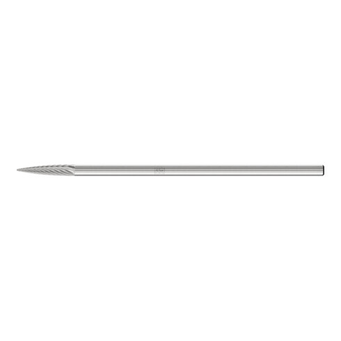 PFERD TOOLS Hartmetall Frässtift Spitzbogen SPG Ø 03x13 mm Schaft-Ø 3x75 mm Z5 universal fein