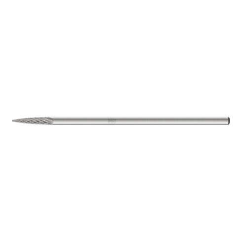 PFERD TOOLS Hartmetall Frässtift Spitzbogen SPG Ø 03x13mm Schaft-Ø 3x75mm Z3P universal mittel kreuzverzahnt