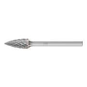 PFERD TOOLS Hartmetall Frässtift Spitzbogen SPG Ø 06x13 mm Schaft-Ø 3 mm Z3P universal mittel kreuzverzahnt