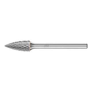 PFERD TOOLS Hartmetall Frässtift Spitzbogen SPG Ø 06x13 mm Schaft-Ø 3 mm Z4 universal mittel fein