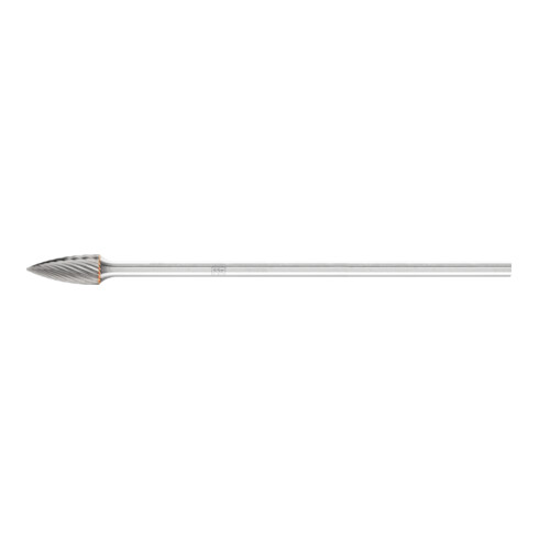 PFERD TOOLS Hartmetall Frässtift Spitzbogen SPG Ø 06x13 mm Schaft-Ø 3x75 mm Z5 universal fein