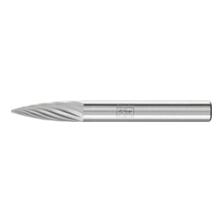 PFERD TOOLS Hartmetall Frässtift Spitzbogen SPG Ø 06x18 mm Schaft-Ø 6 mm Z3 universal mittel
